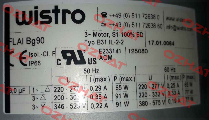 17.01.0064 Wistro