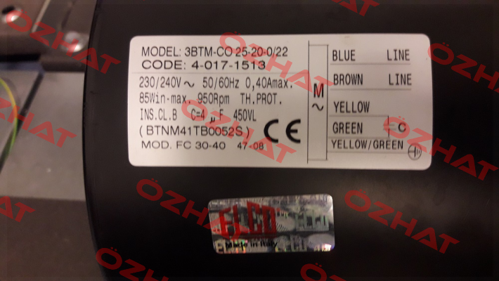 3BTM-CO 25-20-0/22 Elco