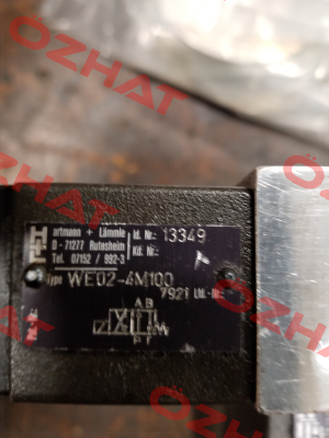 4/2-Wegeventil hydr. WE02-4M100E24/0HN  Voith