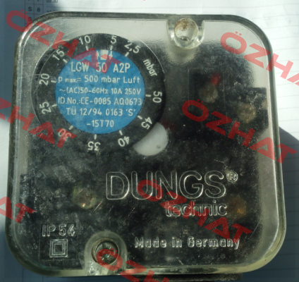P/N: 107425, Type: LGW 50 A 2 Dungs
