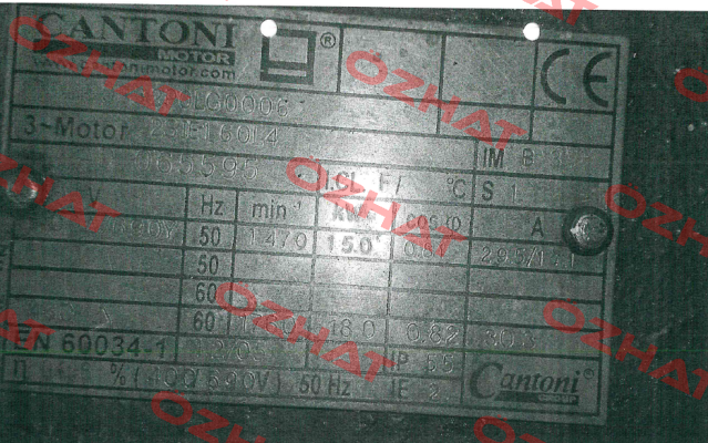 2SIE 160L-4  Cantoni