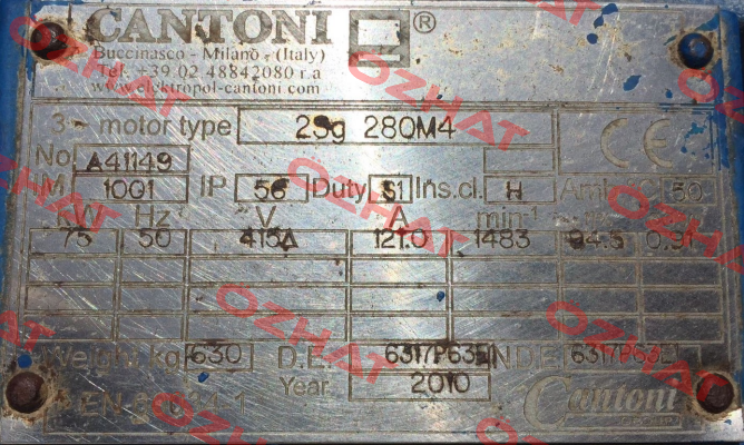 2SIE 280S-4 Cantoni