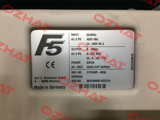 21F5GOR-950A  LAIPPLE KEB