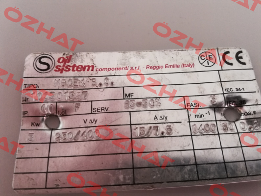 M90E4 B.0.  Oil Sistem