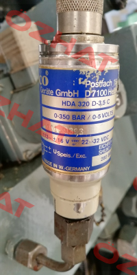 HDA320-3.5C-5V-S50 Dynisco