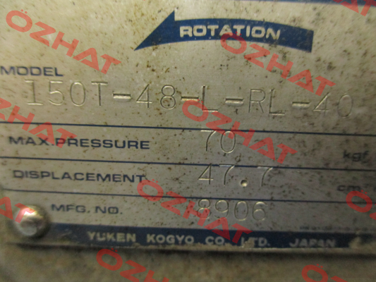 150T-48-L-RL-40  Yuken