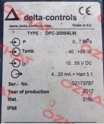 D000505  Delta Controls