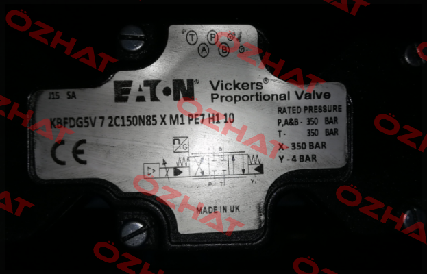 KBFDG5V72C - obsolete, alternative is KBFDG5V-7-2C150N85-E   Vickers (Eaton)