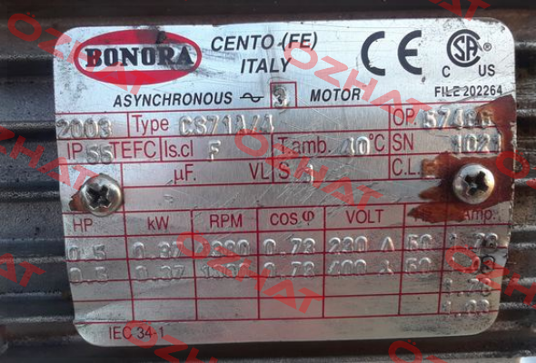 cs71a-4 (OEM)  Bonora