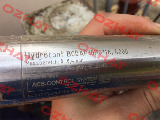 Hydrocont B00AP10P011A/4000 Acs Control-System