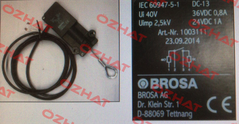 1003111, replaced by 1022052  Brosa