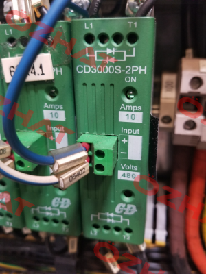 CD3000S 2PH/10A/-/480V/NO/SSR/ZC/NF/UL/IM  old code / new code DS201040SZ000L10 CD AUTOMATION