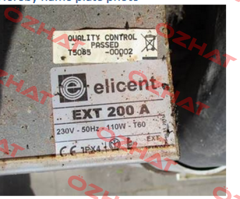 2EX8023 – EXT 200 A  Elicent