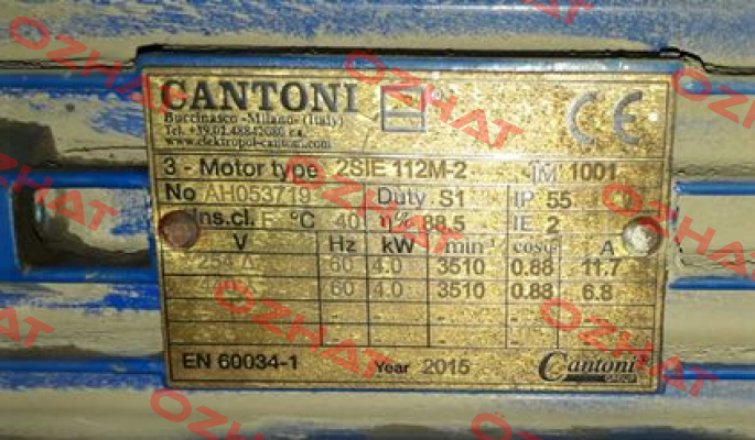 2SIE 112 M2 Cantoni