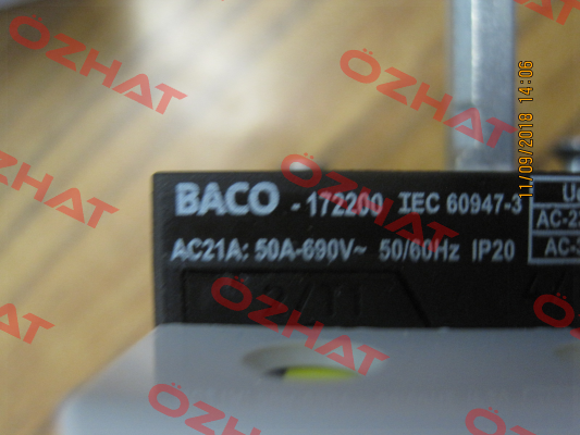 P/N: 41384, Type: BACO 172200 Baco Controls