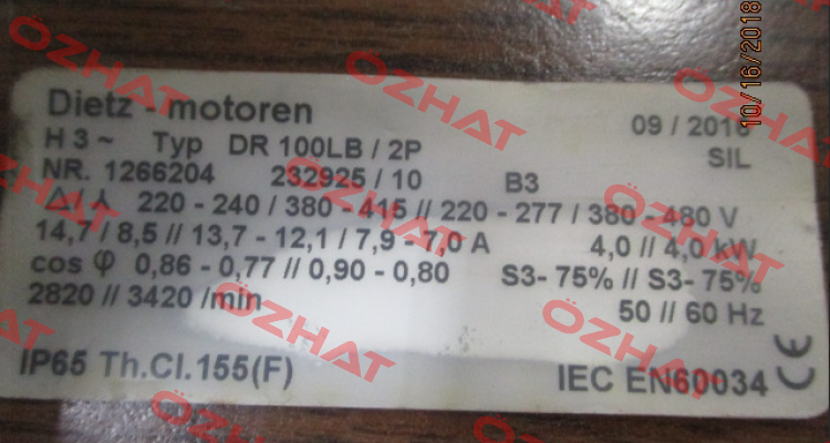 DR100LB/2P Dietz-Motoren
