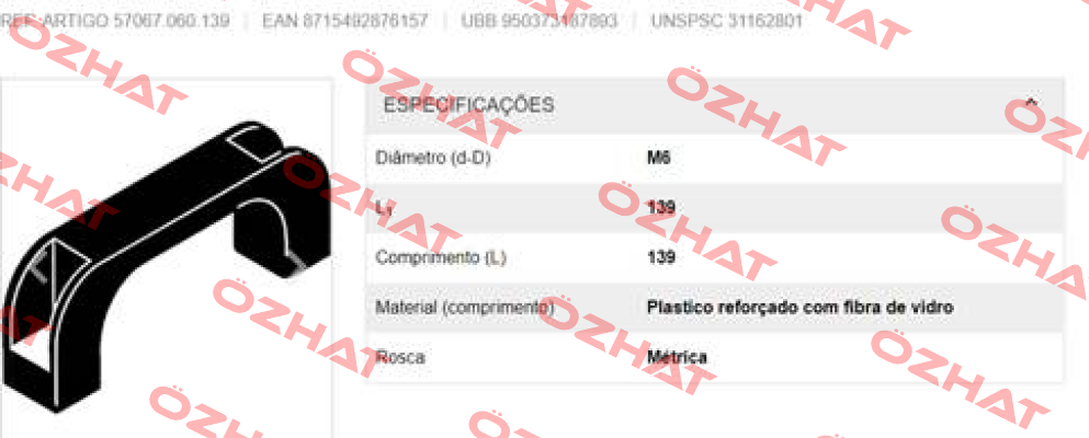 57067.060.139 (pack x5) Fabory