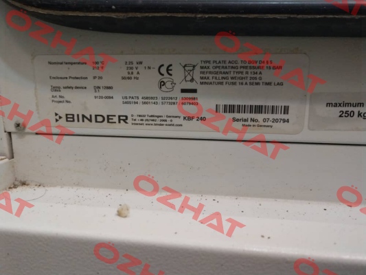 9120-0094 Binder