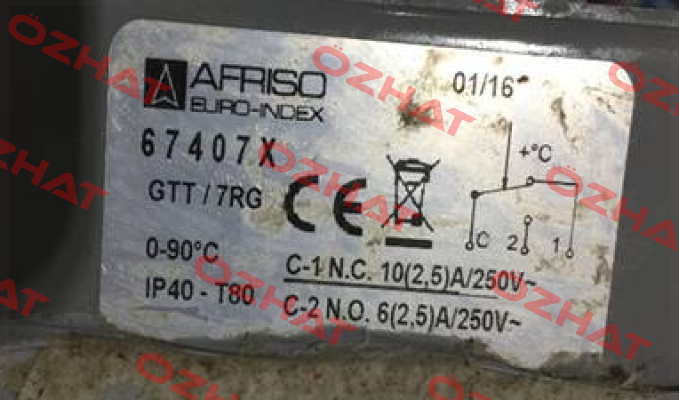 P/N: 67407X, Type: GTT / 7RG IMIT (Afriso)