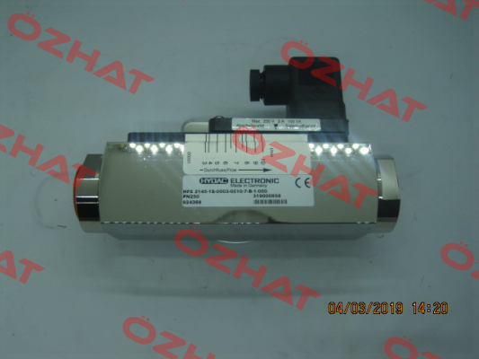 P/N: 924368, Type: HFS 2145-1S-0003-0010-7-B-1-000 Hydac
