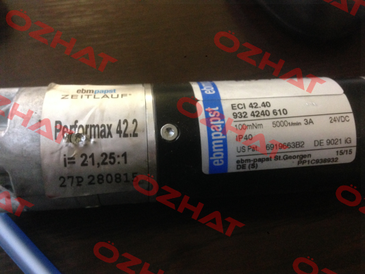 Performax 42.2   27P280815 EBM Papst