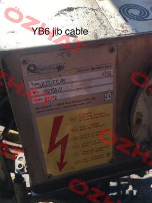 K37/FC/R (SC-112755-AC1) old code, new code SC-2001621-AC1 Cavotec