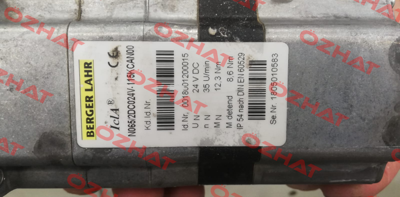 0018001200015 / N065/2DC024V 115KCAN00 Berger Lahr (Schneider Electric)