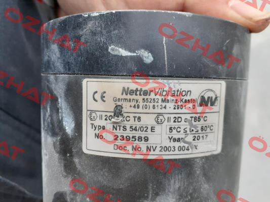NTS 54/02 E NetterVibration