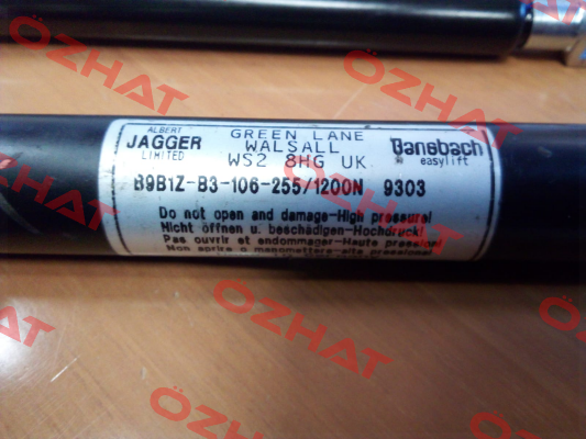 B9B1ZB3-106-255--003/1200N Bansbach