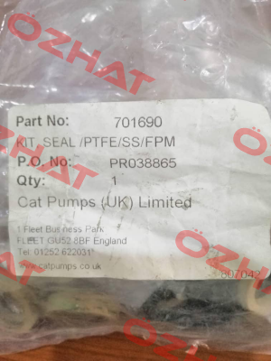 P/N: 701690 Cat Pumps