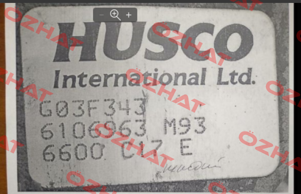 G03F343 Husco