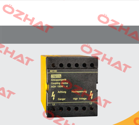 AGH150W-4 AC 0-1150 V, DC 0-1760 V Bender