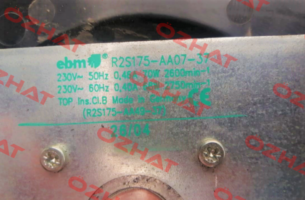 R2S175-AA07-37 EBM Papst