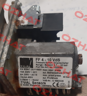 FF4-10 VdS / 1020080 Tival-Sensors