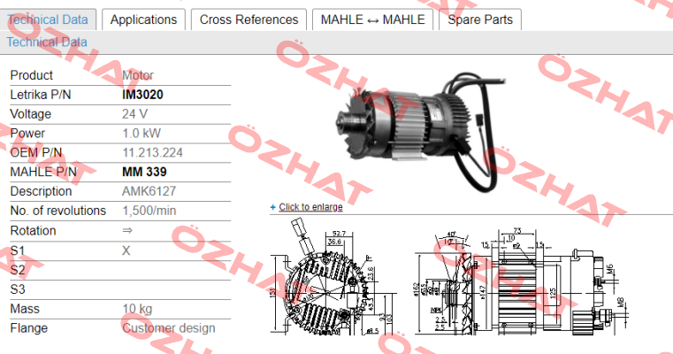 IM3020 MAHLE