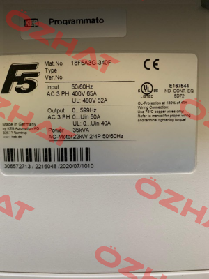 18F5A3G-340F LAIPPLE KEB
