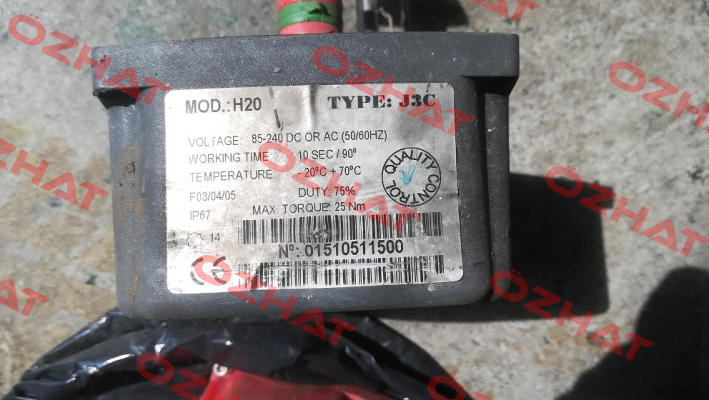 Type: J3C, Model: H20 J+J Automation