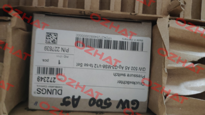 P/N: 272349 Type: GW 500 A5 Dungs
