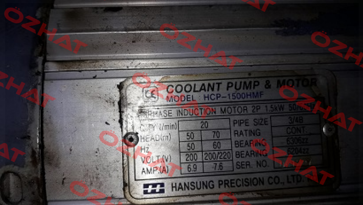 HCP-1500HMF Hansung Precision