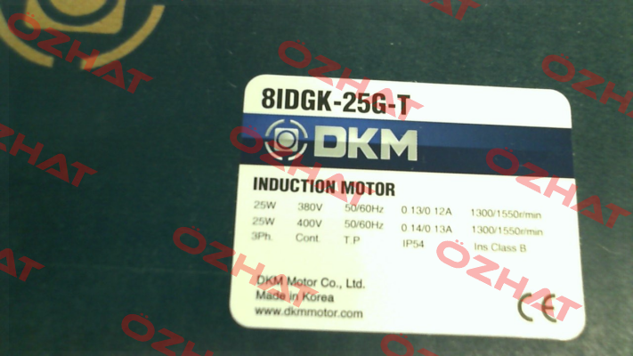 DK8IDGK-25G-T Dkm