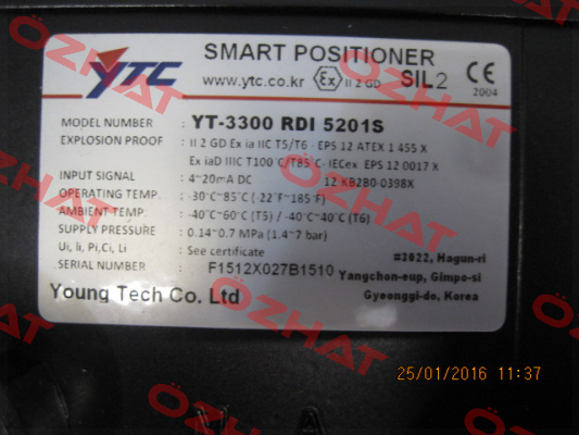 YT-3300RDI5301S  Young Tech