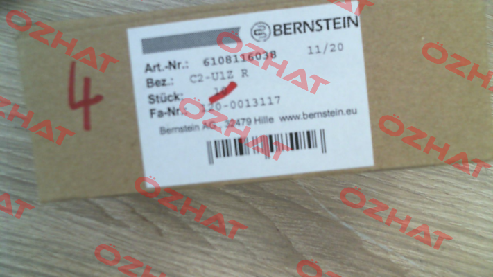 P/N: 6108116038, Type: C2-U1Z R Bernstein