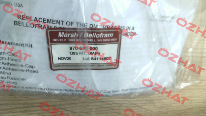 970-020-000 Bellofram
