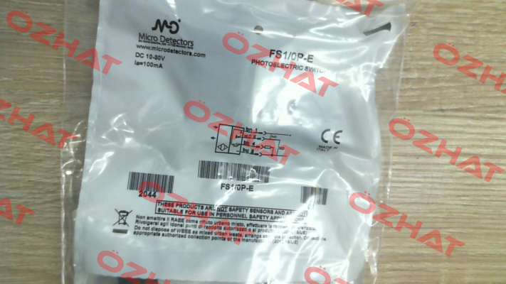 FS1/0P-E Micro Detectors / Diell (now Datasensing)