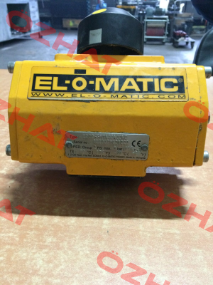 Pneumatic actuator for Type: ED0065M1A00A00N0 obsolete, replacement VA001-344-50  Elomatic
