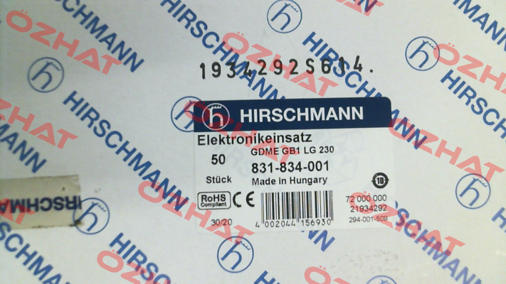 GDME GB1 LG 230 Belden (Lumberg / Hirschmann)