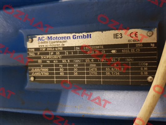 FCMP 200L-4/PHE AC Motoren