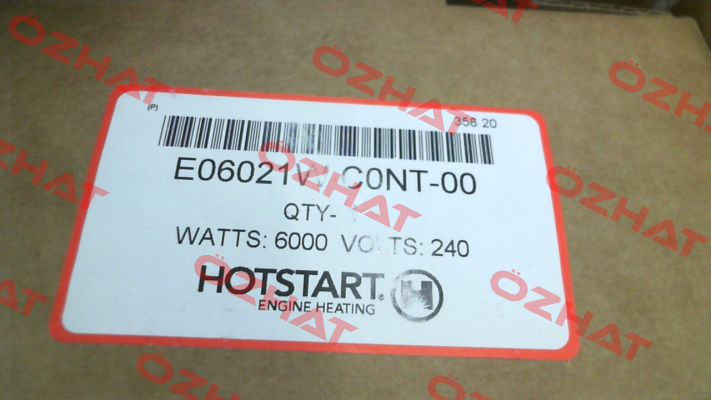 E06021W-C0NT-00 Hotstart