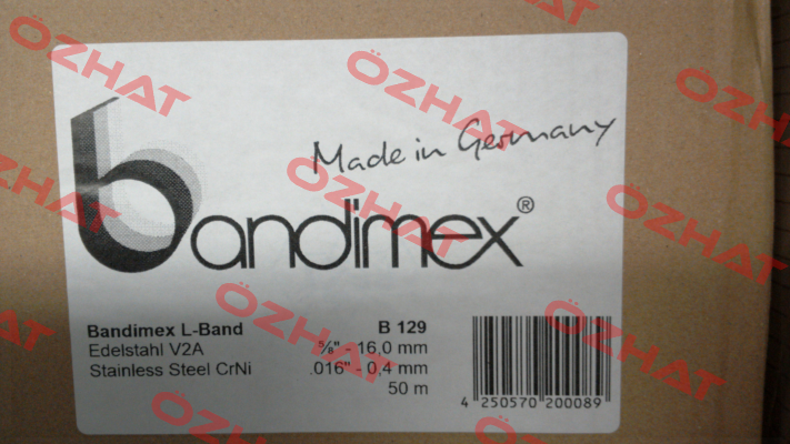 L-BAND B129 (1000 m) Bandimex
