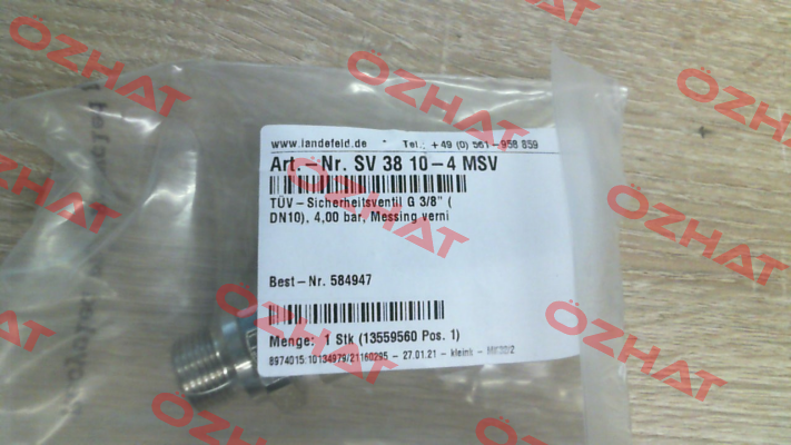 SV 38 10-4 MSV Landefeld